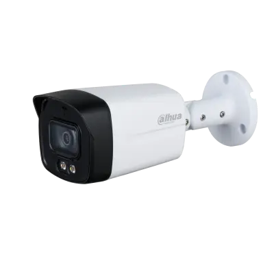 CÁMARA BALA 2MPX HDCVI SMART DUAL LIGHT AUDIO - METÁLICA DAHUA