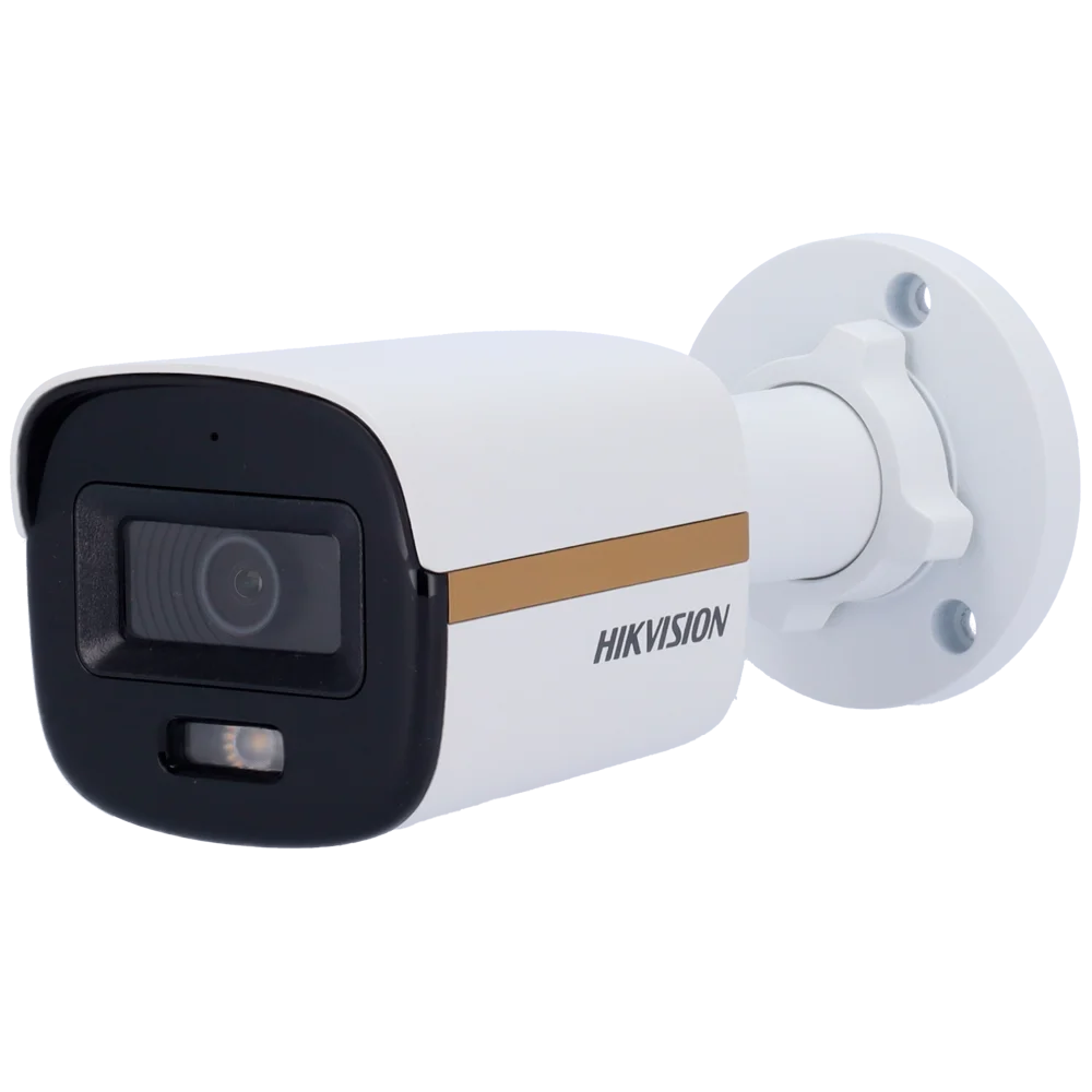CÁMARA BALA 2MPX COLORVU SMART HYBRID LIGHT AUDIO - METÁLICA HIKVISION