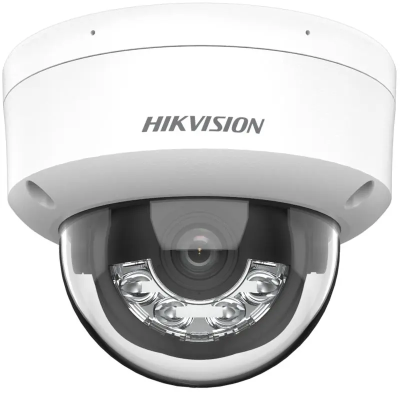 CÁMARA DOMO 6MPX IP SMART HYBRID LIGHT AUDIO - METÁLICA HIKVISION