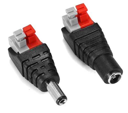 [PPRES] PAREJA DE VOLTAJE DE PRESIÓN, 3.5mm. COLOR GRIS