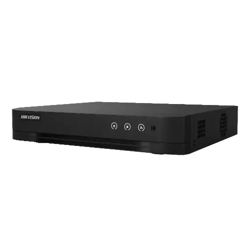 [iDS-7208HUHI-M1/X] DVR 8 CANALES 8MPX LITE, CON SOPORTE DE DISCO DURO DE HASTA 4TB, COMPRESIÓN DE VIDEO H.265+, COMPATIBLE CON HIK-CONNECT, P2P, DYNDNS, TECNOLOGÍA ACUSENSE.