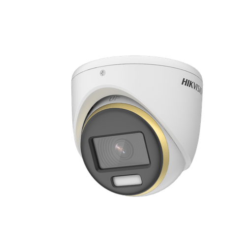 [DS-2CE70DF0T-LPFS] CÁMARA DOMO COLOR VU 1080P AUDIO - PLÁSTICA, IR20, CON FUNCIONES SMART HYBRID LIGHT