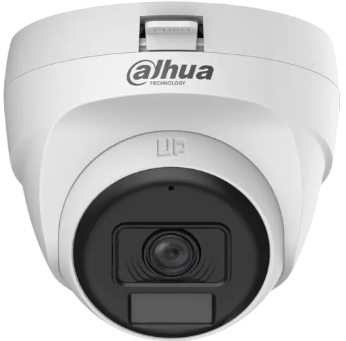 [DH-HAC-T1A21N-U] CÁMARA DOMO 2MPX HDCVI AUDIO - PLÁSTICA DAHUA