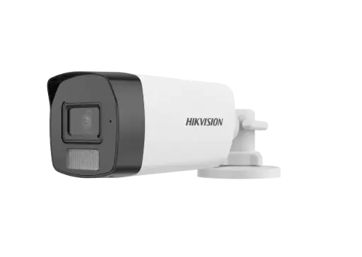 [DS-2CE17D0T-LFS] CÁMARA BALA 2MPX SMART HYBRID LIGHT AUDIO - METÁLICA HIKVISION