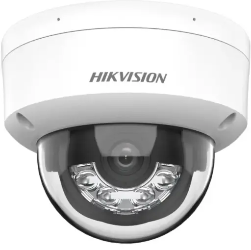 [DS-2CD1123G2-LIU] CÁMARA DOMO 2MPX IP SMART HYBRID LIGHT AUDIO - METÁLICA HIKVISION