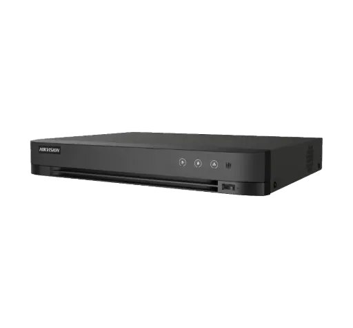 [iDS-7204HQHI-M1/XT] DVR 4 CANALES - 3K LITE / ACUSENSE -  AUDIO BIDIRECCIONAL - METÁLICO HIKVISION