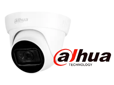 [DH-HAC-HDW1800TLN-A] CÁMARA DOMO 4K HDCVI AUDIO - METÁLICA DAHUA