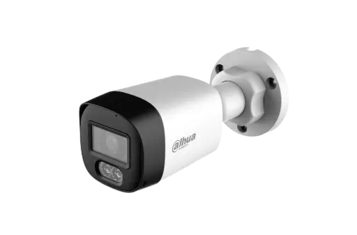 [DH-HAC-HFW1200RLN-IL-T] CÁMARA BALA 2MPX HDCVI SMART DUAL LIGHT AUDIO BIDIRECCIONAL - METÁLICA DAHUA