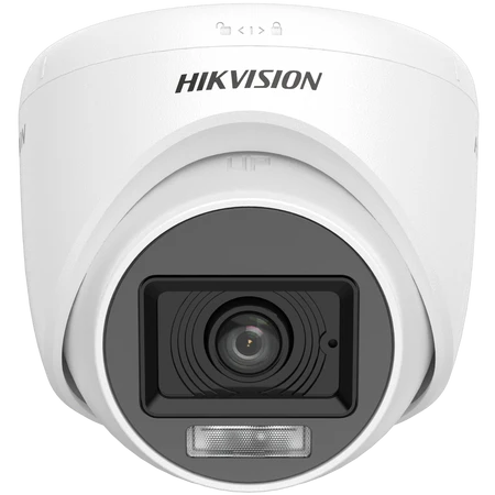 [DS-2CE76D0T-LPFS] CÁMARA DOMO 2MPX SMART HYBRID LIGHT AUDIO - PLÁSTICA HIKVISION