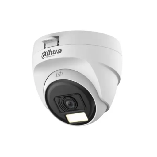 [-] CÁMARA DOMO 2MPX HDCVI SMART DUAL LIGHT - PLASTICA DAHUA